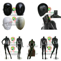 Head Changeable Fiberglass Full Body Female Mannequins Series MAF-F4-0100