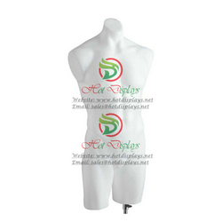 Man Muscled Mannequin Plastic White Male Torso China Factory Cheap PE Strong Headless Model MAM-H2-PL202