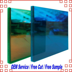 OEM Tempered Glass Tinted Laminated Glass Home Decoration Building Exterior Wall Decorative Glass