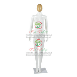 Wholesale China Female Full Body Plastic Mannequin ABS Painting Model with Changing Water Transfer Printing Faces Shelds MAF-F1-QJ0811