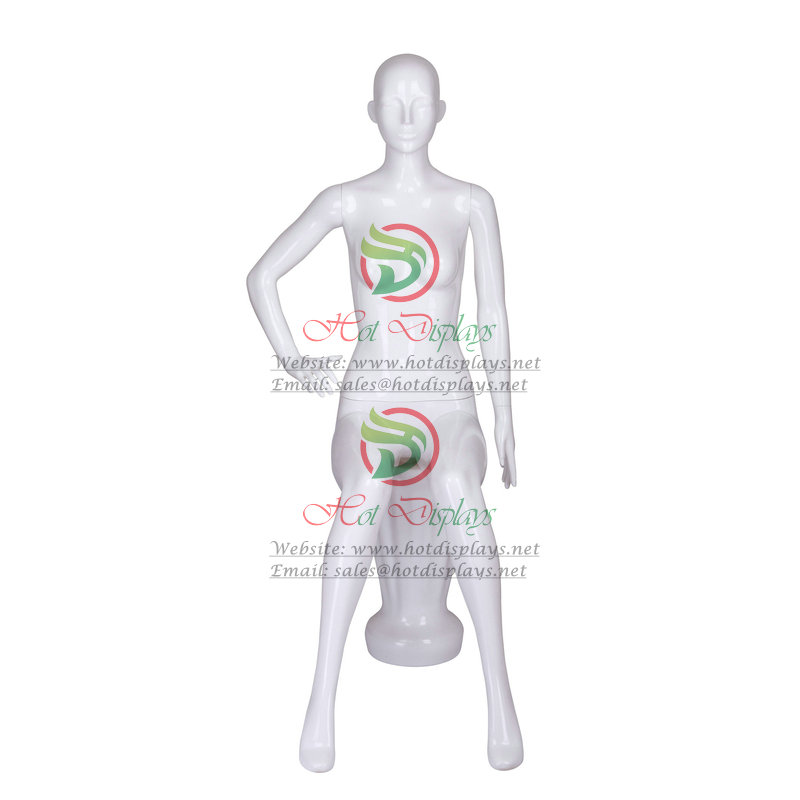 Cheap Female Full Body Plastic Mannequin ABS Painting Dummy Wholesale China Stock Model Benin Niger Canary MAF-F1-SP7