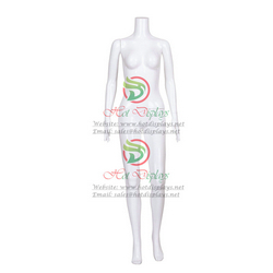 China Cheap Female Headless Plastic Mannequin ABS Painting Dummy Wholesale Stock Model Antigua and Barbuda Dominica MAF-F1-R02