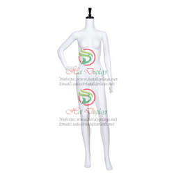 China Cheap Female Headless Plastic Mannequin ABS Painting Dummy Wholesale Stock Model Grenada Barbados Trinidad and Tobago MAF-F1-R11