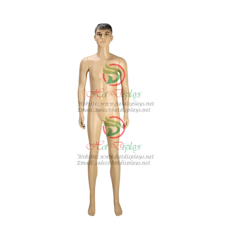 Muscled Man Plastic Mannequin PE Skin Cosmetic Male Model China Cheap Stock Make Up Dummy MAM-F1-B4B03