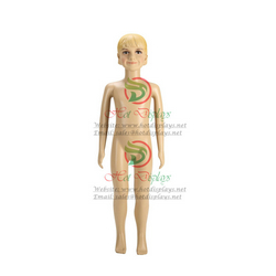 China ON SALE Children Full Body Plastic Mannequin Kid Make Up Cosmetic Dummy PE Skin Teenage Model MAC-F1-D2D06