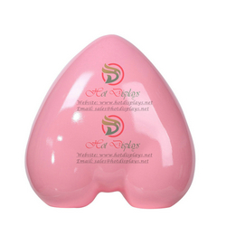 ABS Painting Lingerie Shop Plastic Mannequin Female Briefs Hip Display Torso Heart Shape Sexy Ladies Underwear Model MAF-H4-L12 Pink