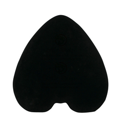 Flocking Female Sexy Briefs Model Heart Shape Ladies Hip Display Lingerie Mannequin China Stock Underwear Plastic Torso MAF-H4-L12 Black