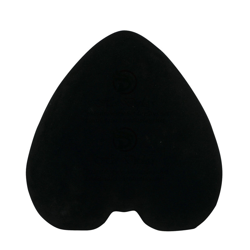 Flocking Female Sexy Briefs Model Heart Shape Ladies Hip Display Lingerie Mannequin China Stock Underwear Plastic Torso MAF-H4-L12 Black