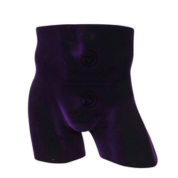 Flocking Sexy Male Hip Display Underwear Torso Plastic Sport Strong Man Lingerie Mannequin Wholesale Muscled Underpants Model MAM-H4-L13 Purple