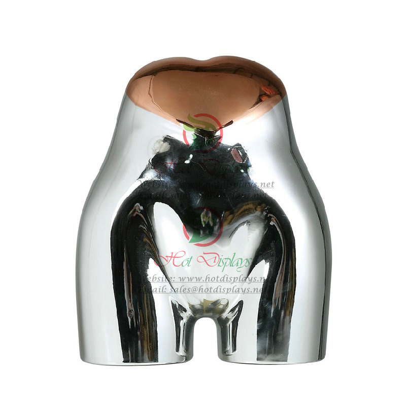 MAF-H4-L16 Chrome Silver with Rose Gold Heart Top