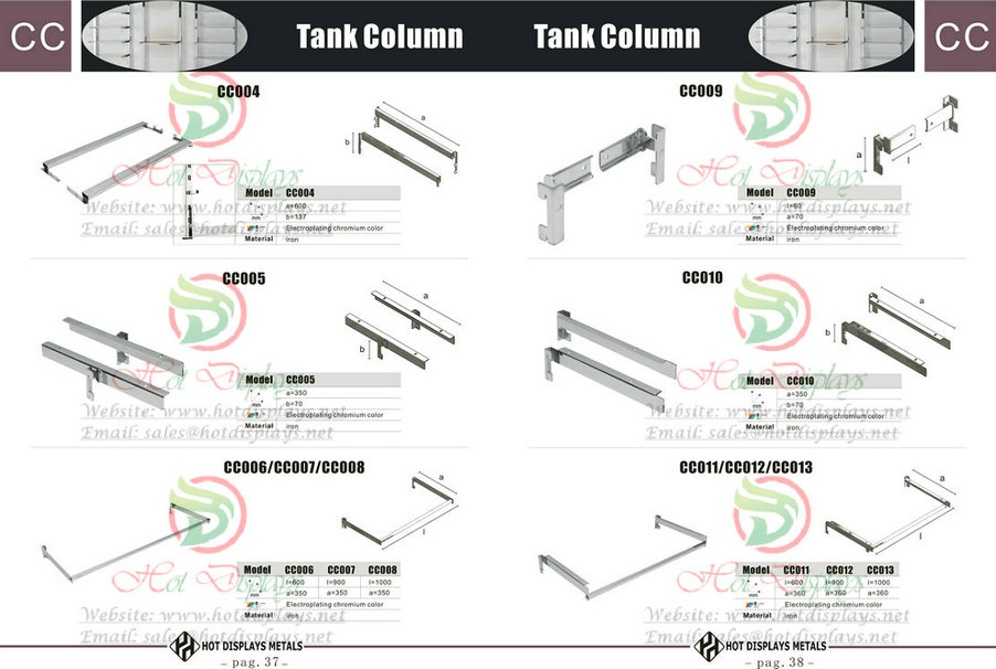 Custom Store Fixtures Clothes Racks Display Shelves in Georgia Armenia Azerbaijan Turkey Cyprus P37 Tank Column