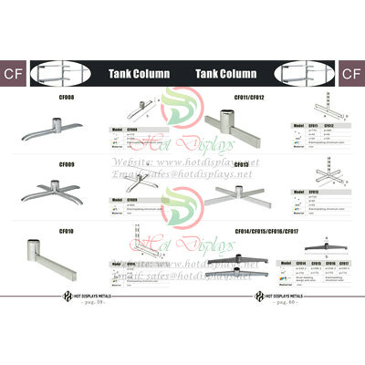 Custom Store Fixtures Clothes Racks Display Shelves in Madagascan Comorin Mauritius Swaziland Lesotho P59 Tank Column