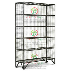 Floor Standing Simple 5-Layer Book Display Shelf Clothes & Shoes Storage Cabinet DP-SX11