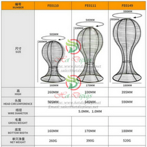 Iron Wire Hat Display Racks FE0111