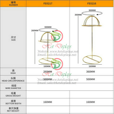 Iron Wire Hat Display Racks FE0216