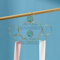 Iron Wire Hanger Racks Heart Shape